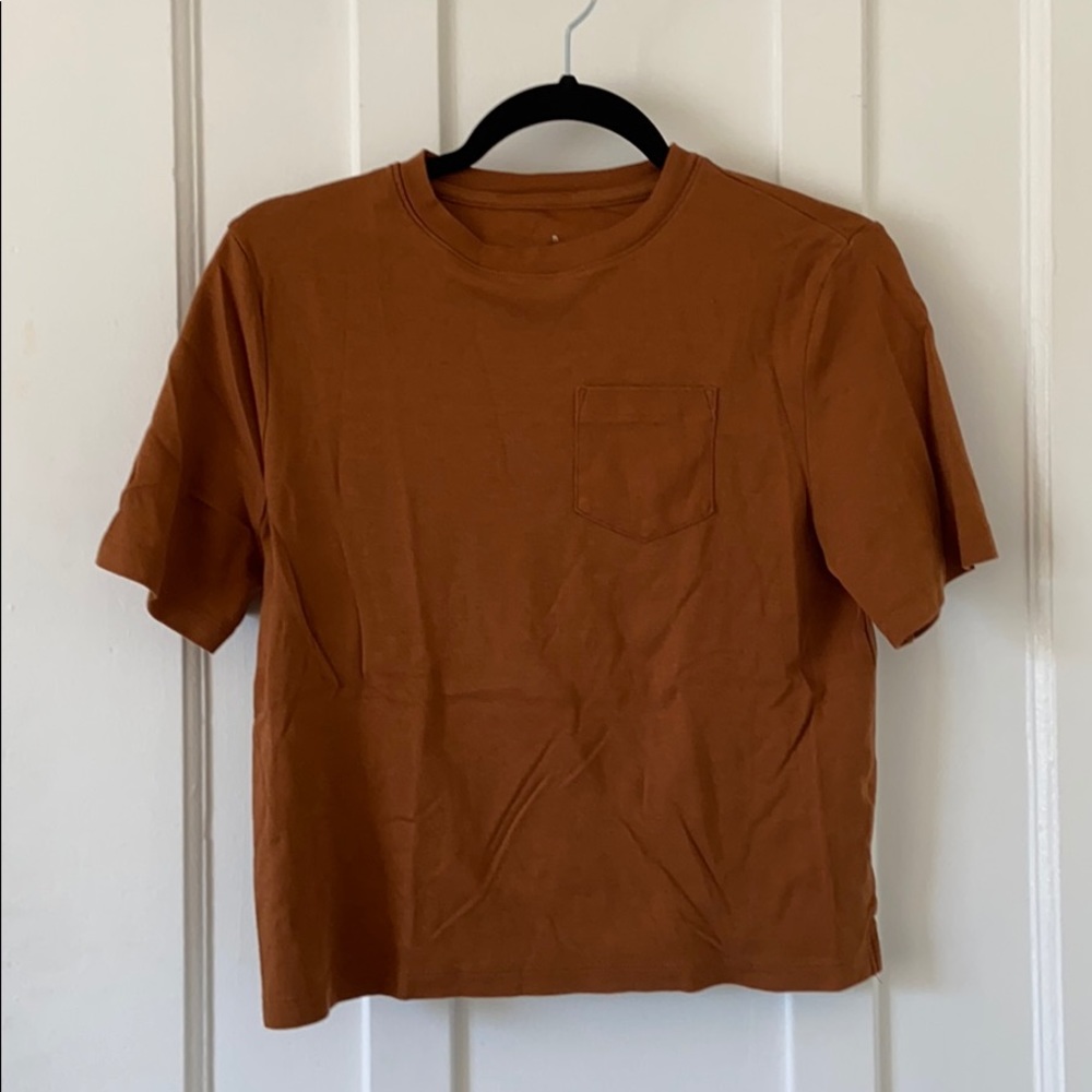 NWOT Soft Boxy Pocket Tee